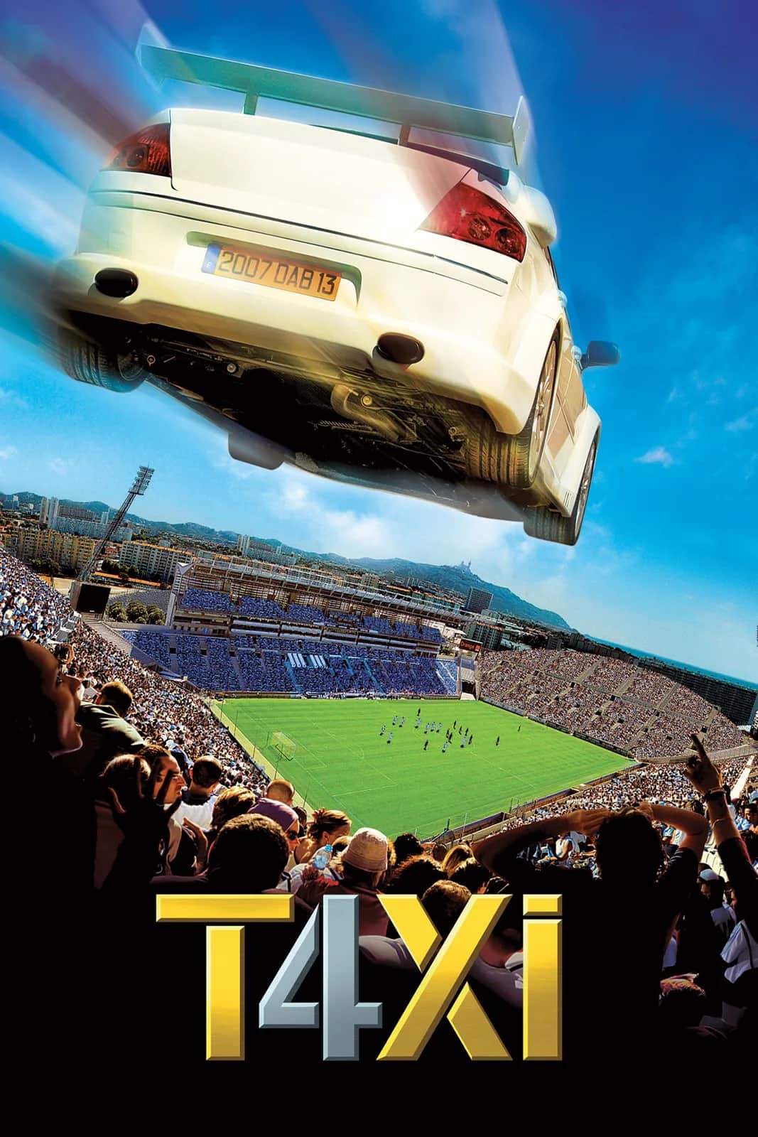 โปสเตอร์ แท็กซี่ 4 ซิ่งระเบิด บ้าระห่ำ