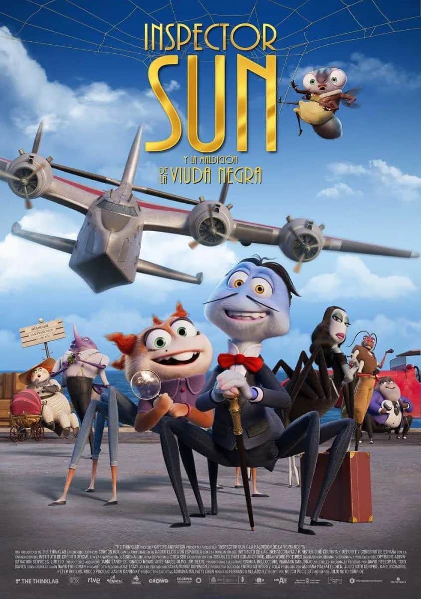 โปสเตอร์ สารวัตรซันกับคำสาปแม่ม่ายดำ