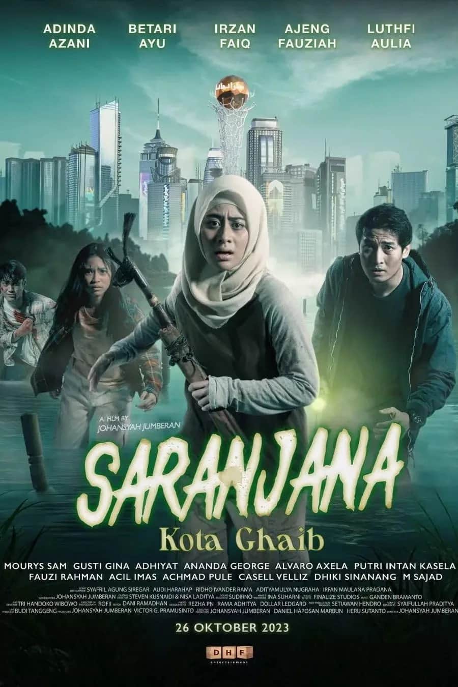 โปสเตอร์ ซารันจานา: เมืองลึกลับ