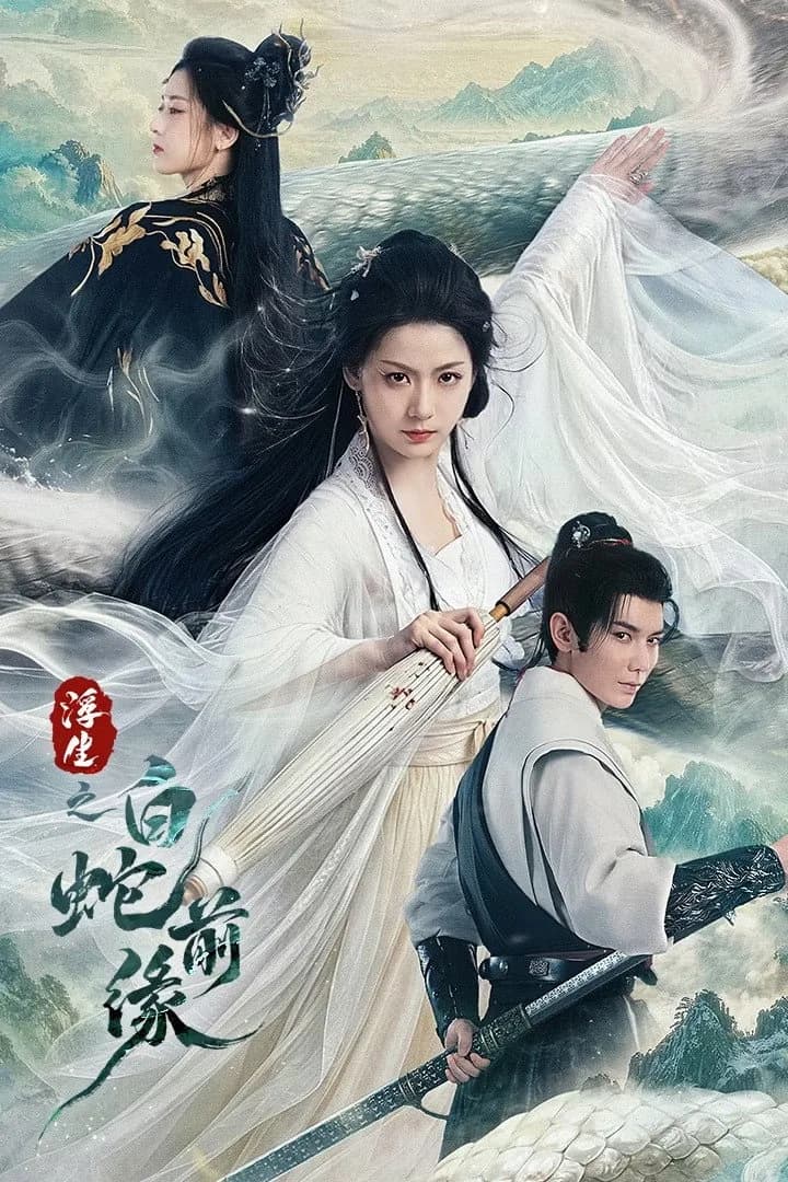 รักข้ามภพพญางูขาว โปสเตอร์